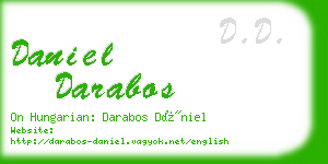 daniel darabos business card